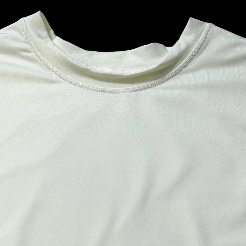 SKIMS Swim Long Sleeve Shirt Rash Guard Marble 3X